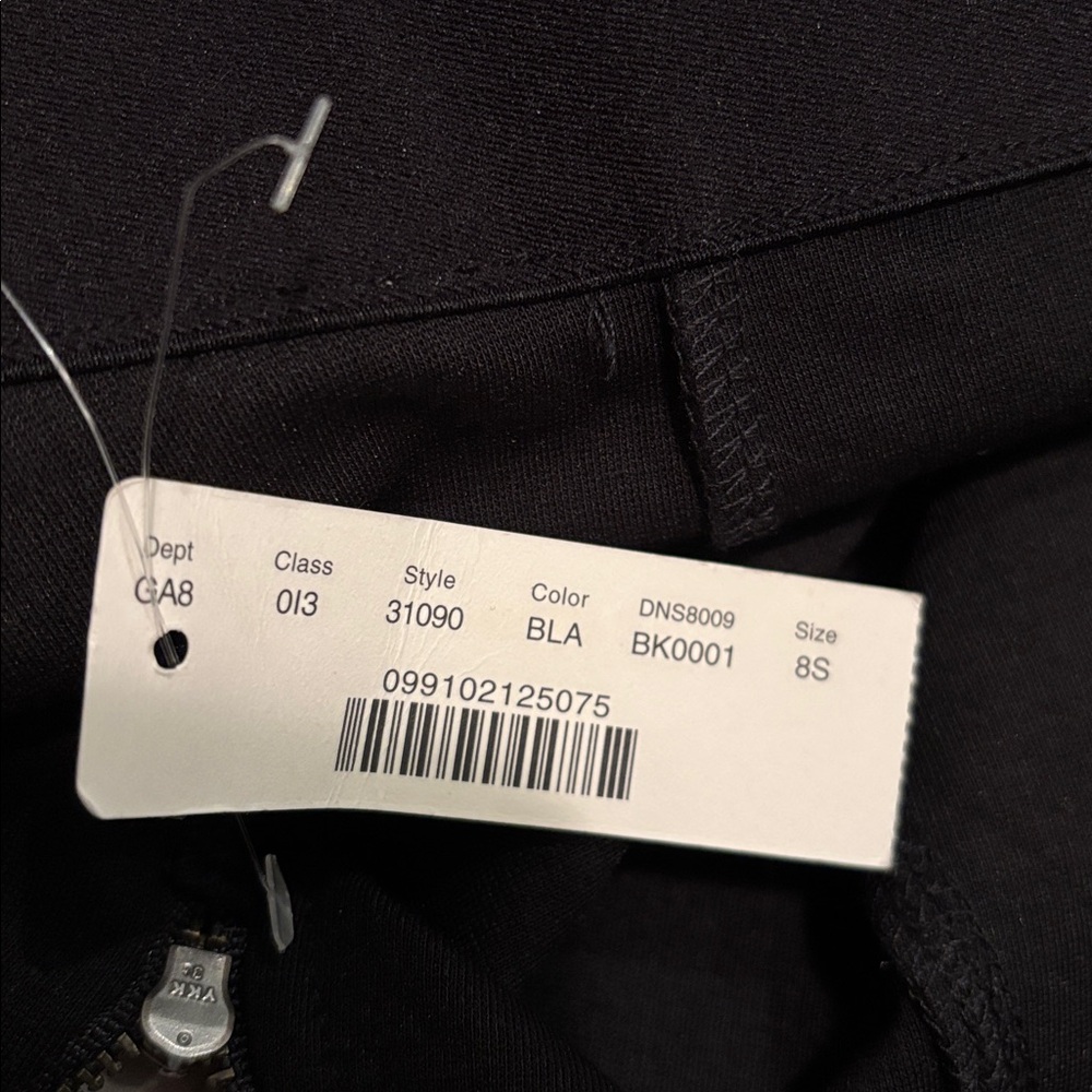 J.Crew Pixie Pant in Stretch Ponte Black Size 8S - Picture 9 of 9
